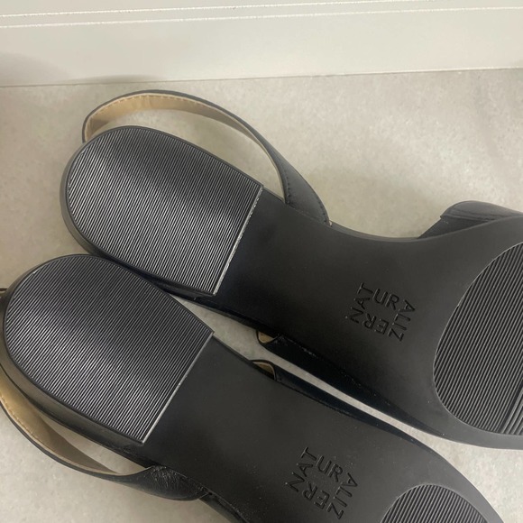 Naturalizer banks, black leather, flat size 11M - Picture 7 of 10